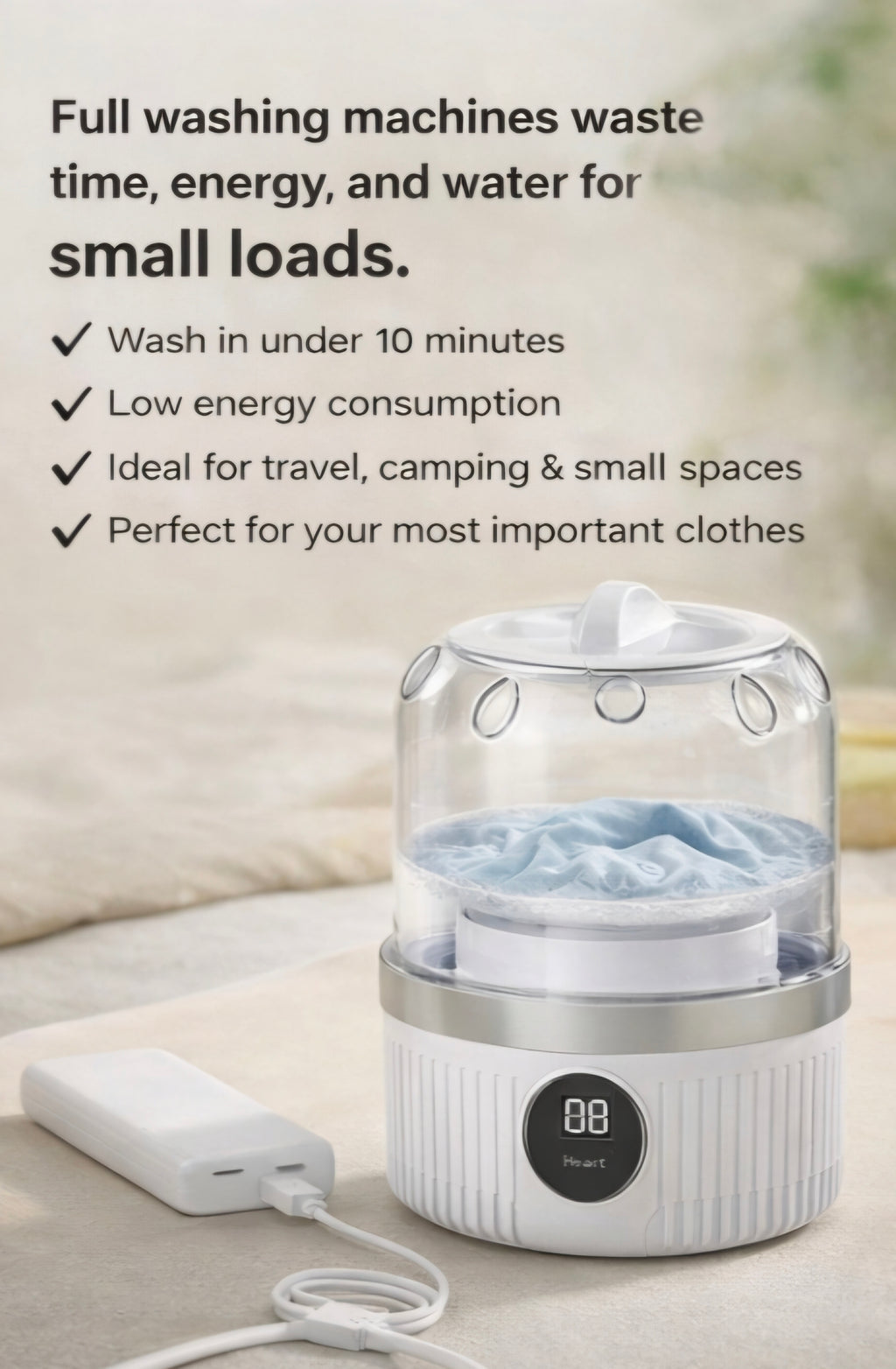 UrbanEase Mini Washer